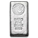 1 kilo Silver Bar - Perth Mint