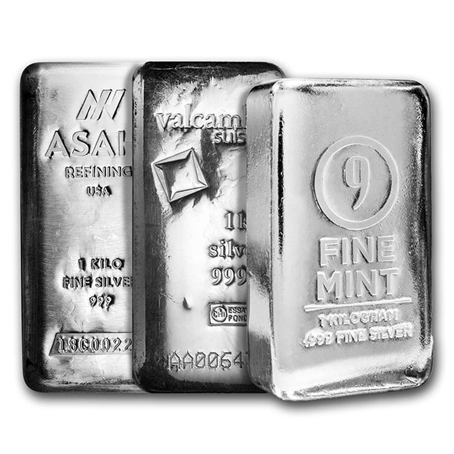 Buy 1 kilo Silver Bar Secondary Market APMEX