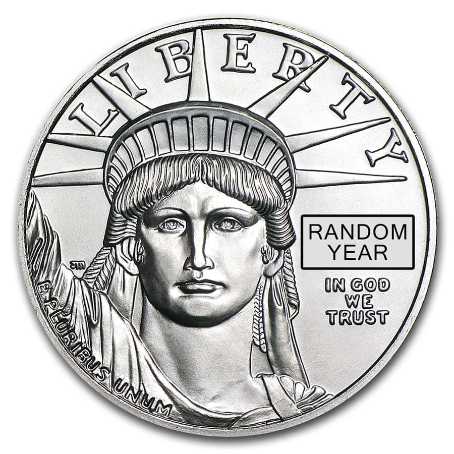 Buy 1 oz Platinum Eagle Coin BU 1997-2023 | APMEX