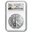 1 oz American Silver Eagle MS-69 NGC (Random Year)