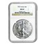 1 oz American Silver Eagle MS-69 NGC (Random Year)