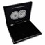 1 oz Australian Silver Kangaroo 20-Piece Black Presentation Box