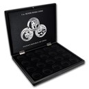 1 oz Chinese Silver Panda 20-Piece Black Presentation Box