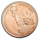 1 oz Copper Round - Statue of Liberty