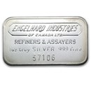 1 oz Engelhard Industries Silver Bar (Wide, Canada, Smooth)