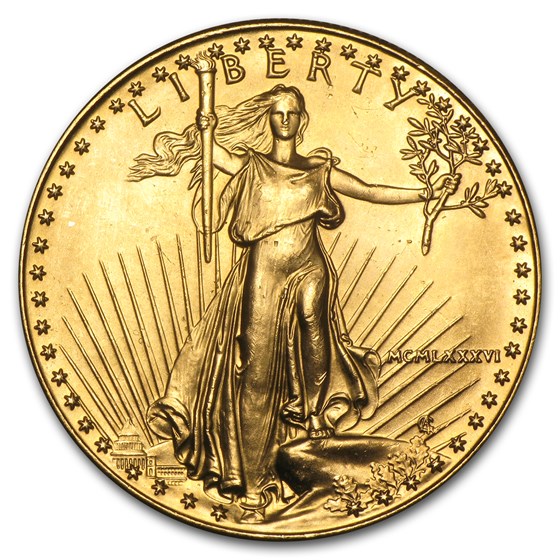 1 oz Gold American Eagle (Abrasions) - Spot Gold