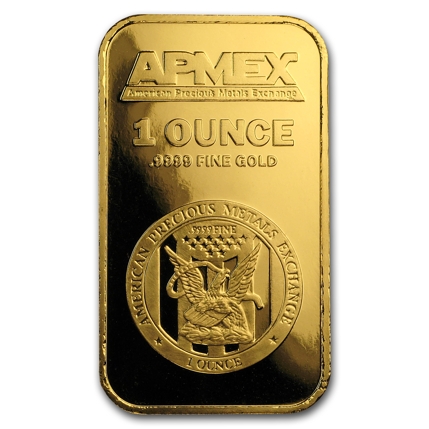 Buy 1 Oz Gold Bar - APMEX (Old Style) | APMEX