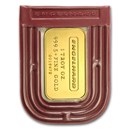 1 oz Gold Bar - Engelhard (Original Packing, Frosted Reverse)