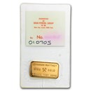 1 oz Gold Bar - Johnson Matthey-London (Deak-Perera, In Assay)