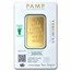 1 oz Gold Bar - PAMP Lady Fortuna VERISCAN™ (In Assay)