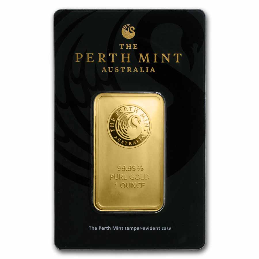 Buy 1 oz Gold Bar - Perth Mint (In Assay) | APMEX