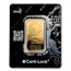 1 oz Gold Bar - Scottsdale Year of the Dog Certi-Lock®(In Assay)