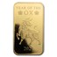 1 oz Gold Bar - Scottsdale Year of the Ox Certi-Lock®(In Assay)