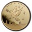 1 oz Gold Round - Holy Land Mint Dove of Peace (2024, In Assay)