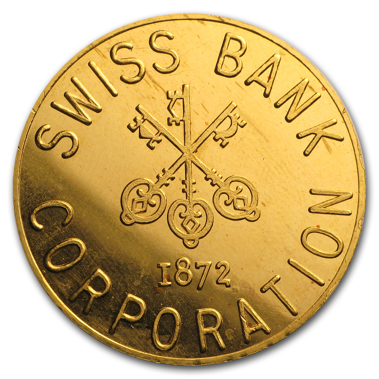 Buy 1 oz Gold Round - Swiss Bank Corporation | APMEX