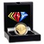 1 oz NASCAR 75th Gold Proof Round