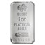 1 oz Platinum Bar - PAMP Suisse Lady Fortuna (In Assay)