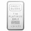 1 oz Platinum Bar - Secondary Market (.999+ Fine)