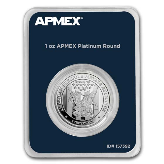 Buy 1 oz Platinum Round - APMEX (In TEP Package) | APMEX