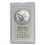 1 oz Platinum Round - Engelhard Prospector (In Assay)