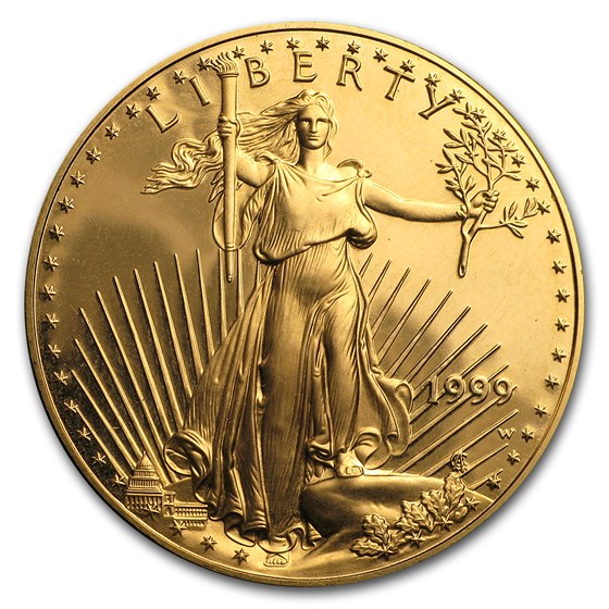 Buy 1 oz Proof American Gold Eagle (Abrasions) | APMEX