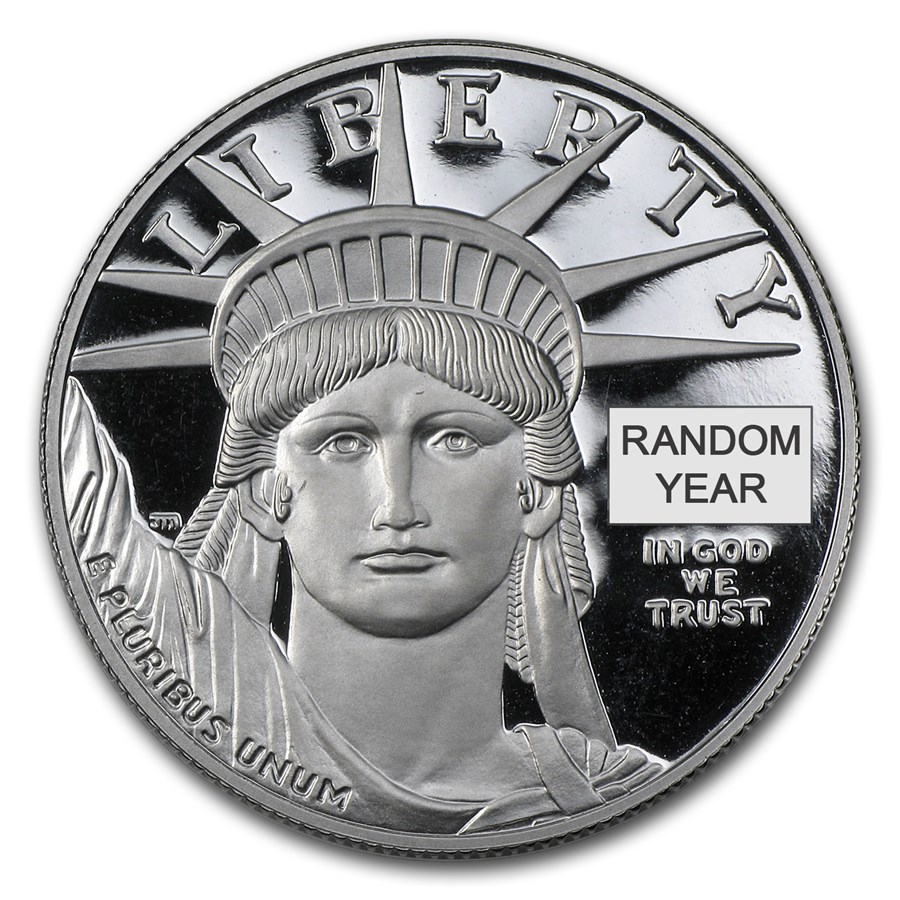 1 oz Proof American Platinum Eagle (Random Year, Capsule Only)