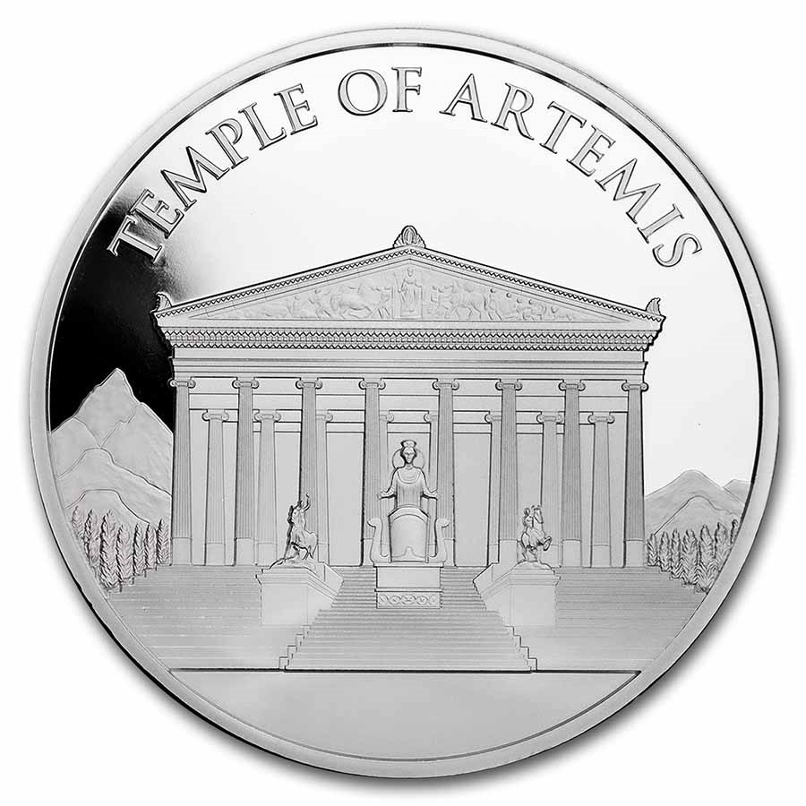 1 oz Silver - 7 Wonders of the World: Temple of Artemis