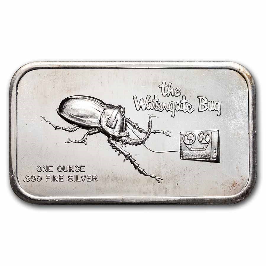 1 oz Silver Art Bar - Colonial Mint (Random Motif)