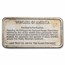 1 oz Silver Art Bar - Hamilton Mint (Random Motif)