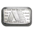 1 oz Silver Bar - A-Mark Brick (Type-2)