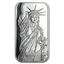 1 oz Silver Bar - Engelhard (Statue of Liberty, MTB)