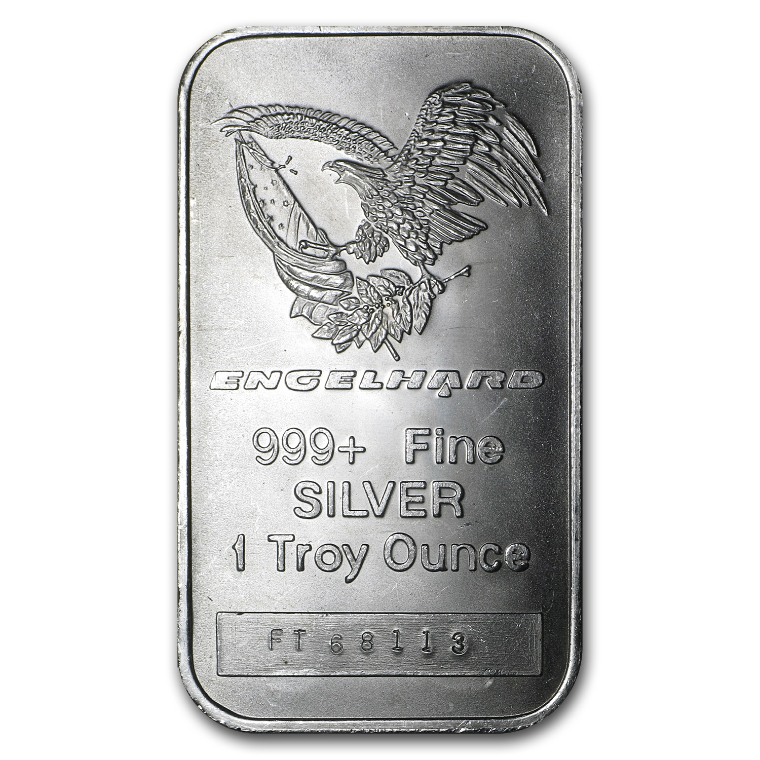 Buy 1 Oz Silver Bar - Engelhard (Tall-Eagle Design) | APMEX