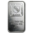 1 oz Silver Bar - Oxford Mint (Random Motif)