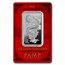 1 oz Silver Bar - PAMP Legend of the Azure Dragon