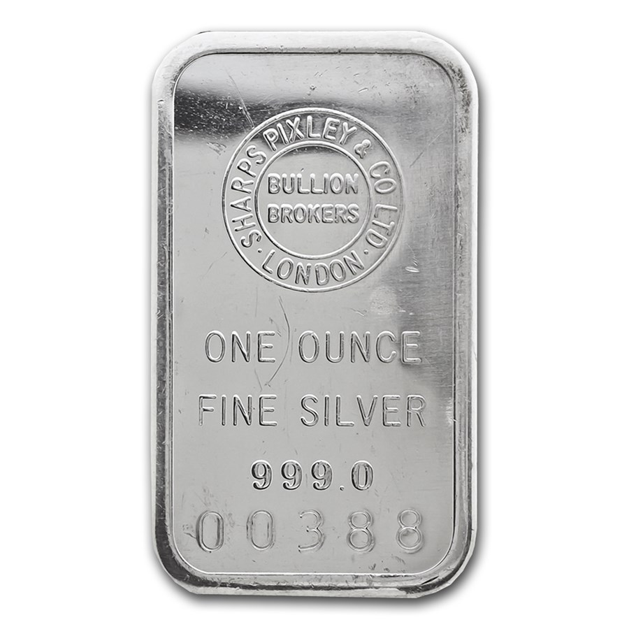 Buy 1 oz Silver Bar - Sharps Pixley & Co LTD | APMEX