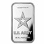 1 oz Silver Bar - U.S. Army Logo (New)