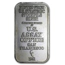 1 oz Silver Bar - U.S. Assay Office