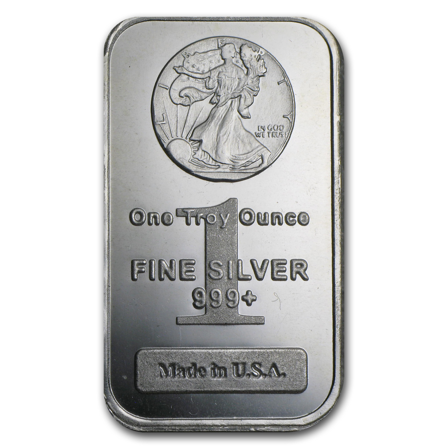 Buy 1 oz Silver Bar - Walking Liberty Design | APMEX