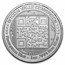 1 oz Silver BU Round - Bitcoin Value Conversion | QR Code