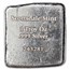 1 oz Silver Cast-Poured Square Bar - Scottsdale Lion