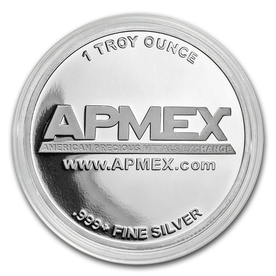 Buy APMEX 1 Oz Silver Colorized Firefighter Rounds Online | APMEX