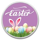 1 oz Silver Colorized Round - APMEX (Happy Easter, Egg Hunt)