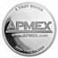 1 oz Silver Colorized Round - APMEX (St. Patrick's Day, Clover)
