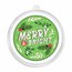 1 oz Silver Colorized Round - Holly Jolly / Merry & Bright