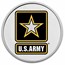 1 oz Silver Colorized Round - U.S. Army Logo (In TEP)