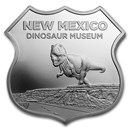 1 oz Silver - Icons of Route 66 (New Mexico Dinosaur Museum)