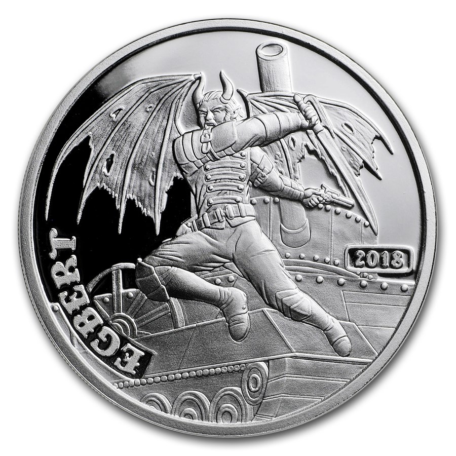 Buy 1 oz Silver Proof Round - Angels & Demons Series (Egbert) | APMEX