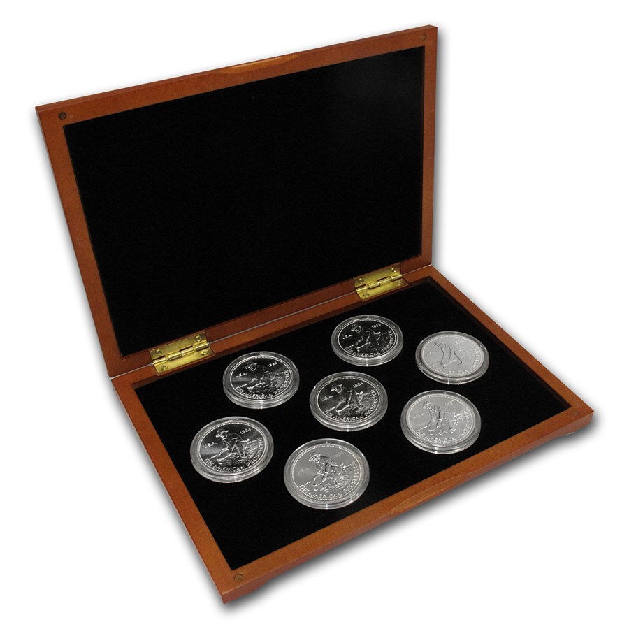 Buy 1 oz Silver Rnd - Engelhard Prospector (1982-1987 Boxed Set) | APMEX