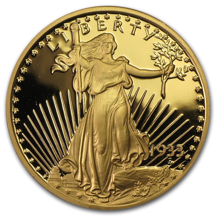 Buy 1 oz Silver Round - $20.00 Saint-Gaudens Replica (1933) | APMEX