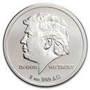 1 oz Silver Round - 45th U.S. President - Donald J. Trump